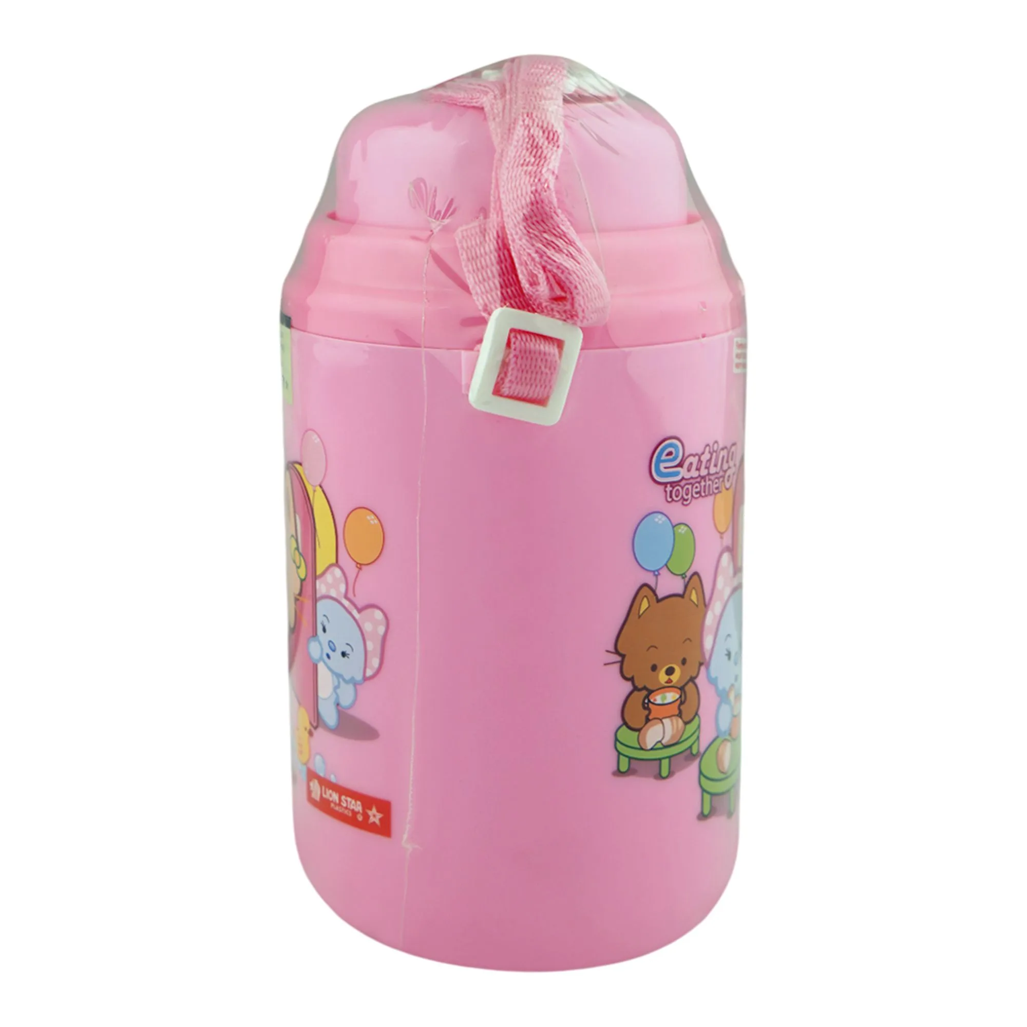Comfortable casual lion star boston water cooler, 500ml, pink, hu-20