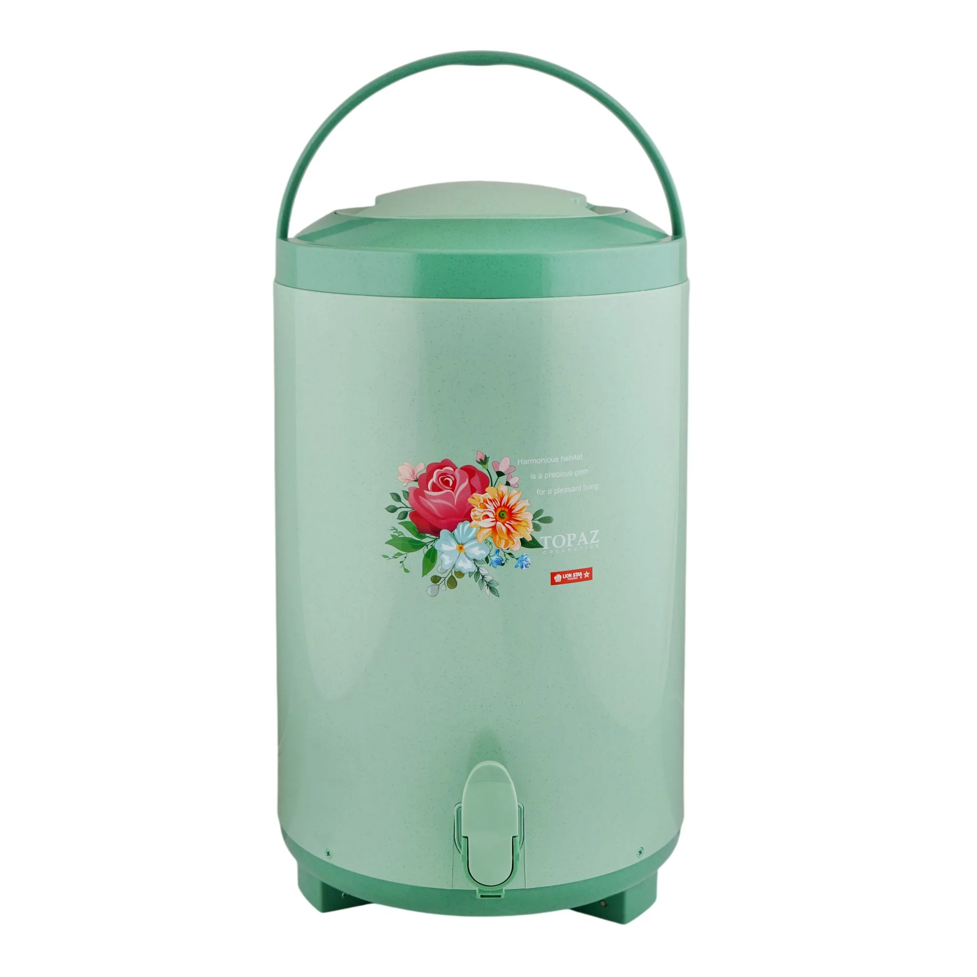 Lion Star Sahara Water Thermos, 12 Liters, Green, D-25