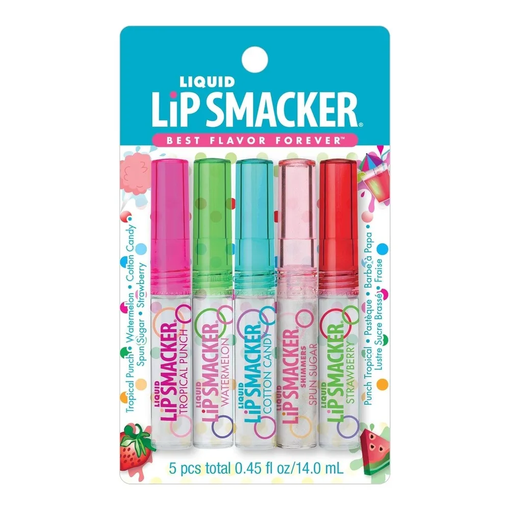 Lip Smacker Friendship Liquid Lip Gloss Party Pack, 5 Pcs, 14ml