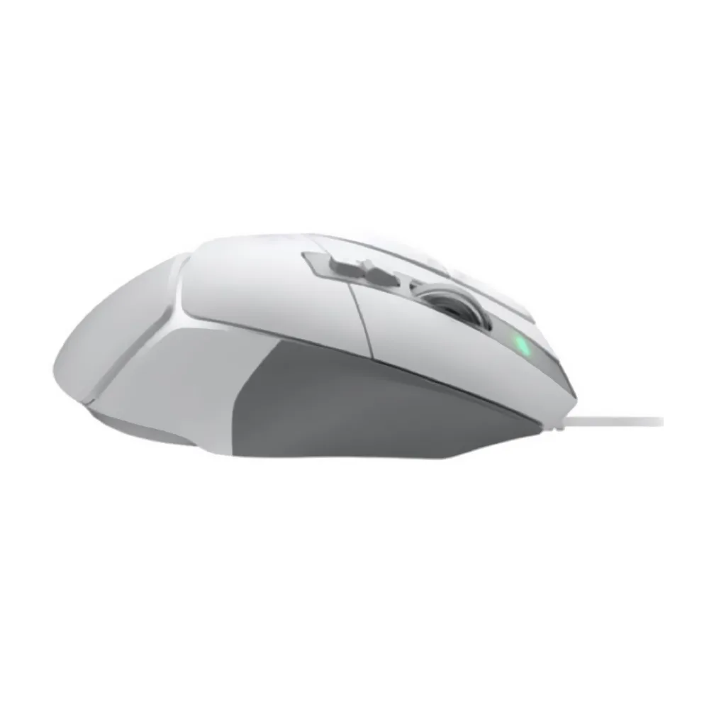 Comfortable casual logitech hero 25k wired x gaming mouse, white, g502x, 910-006148