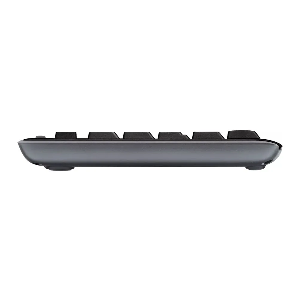 Comfortable casual logitech mk270r wireless combo keyboard + mouse, black