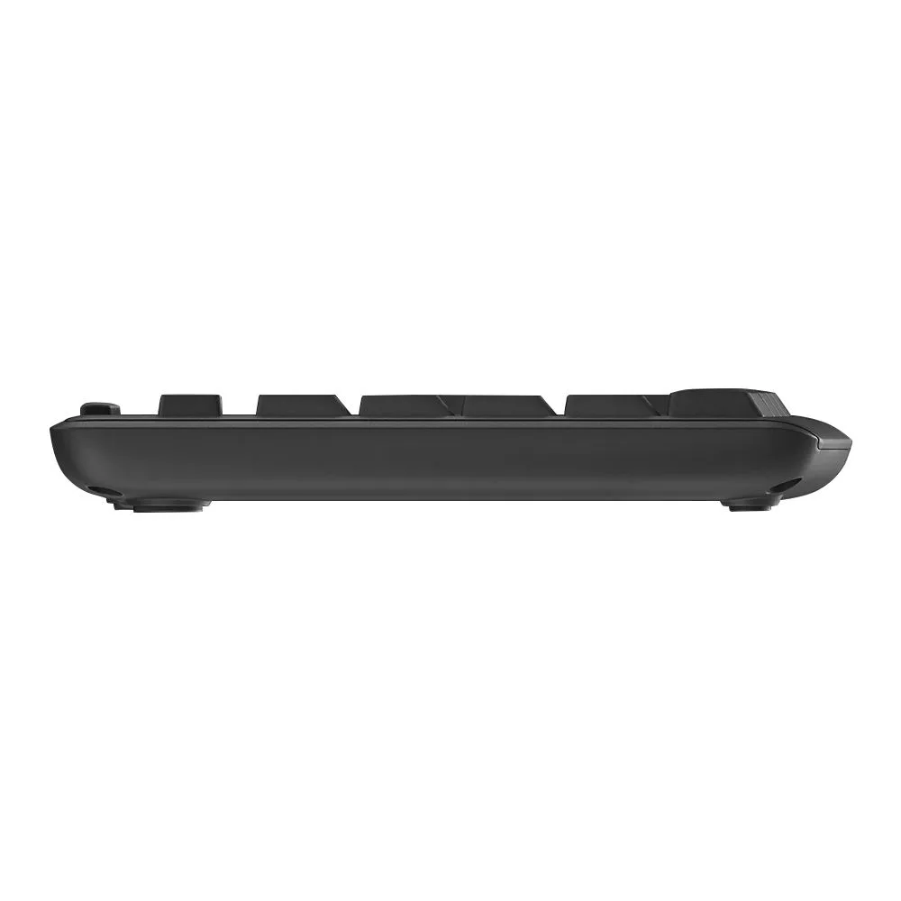 Comfortable casual logitech silent wireless combo keyboard & mouse black, mk295