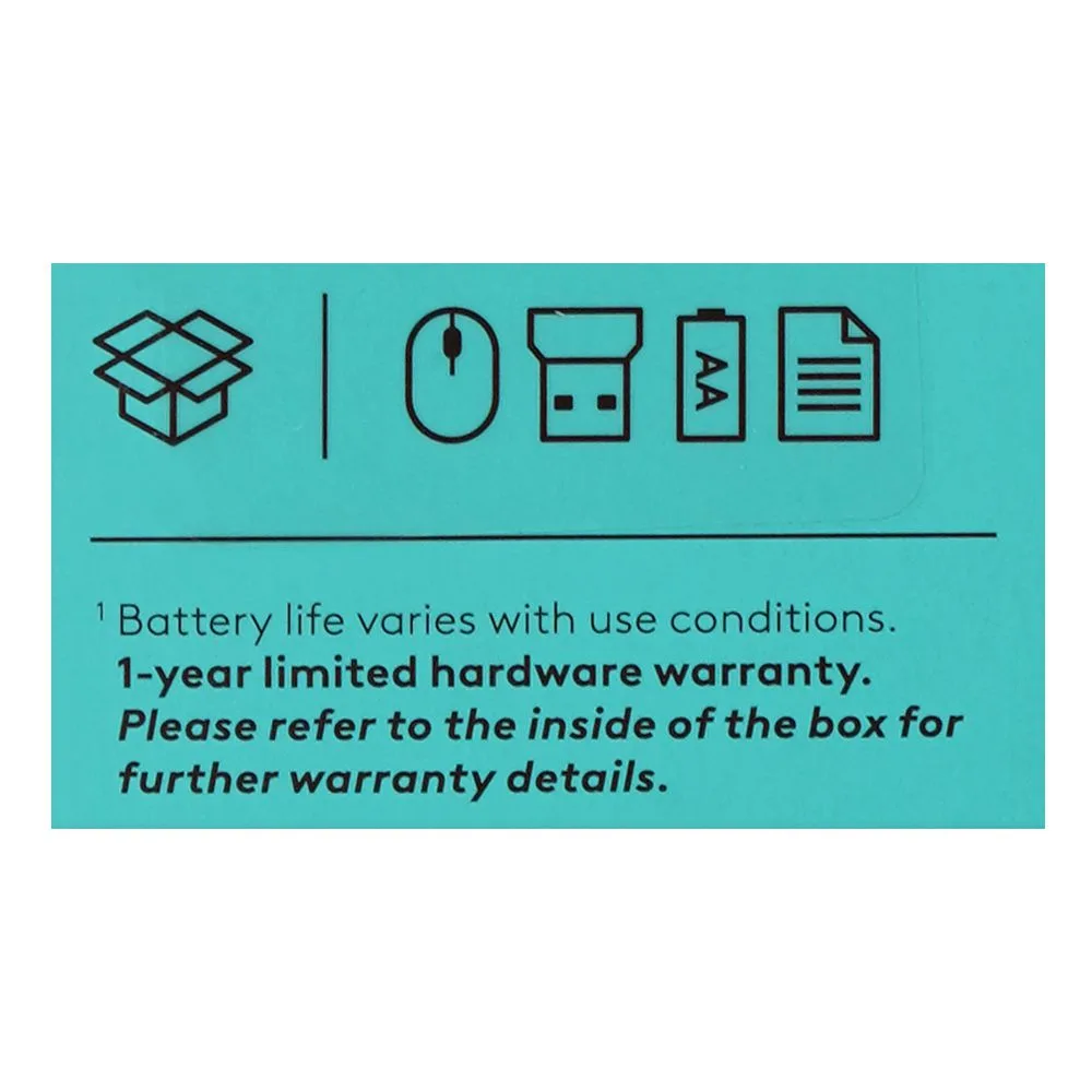 Premium everyday wear logitech wireless mouse, 18 months battery life, m-280, 910-004295