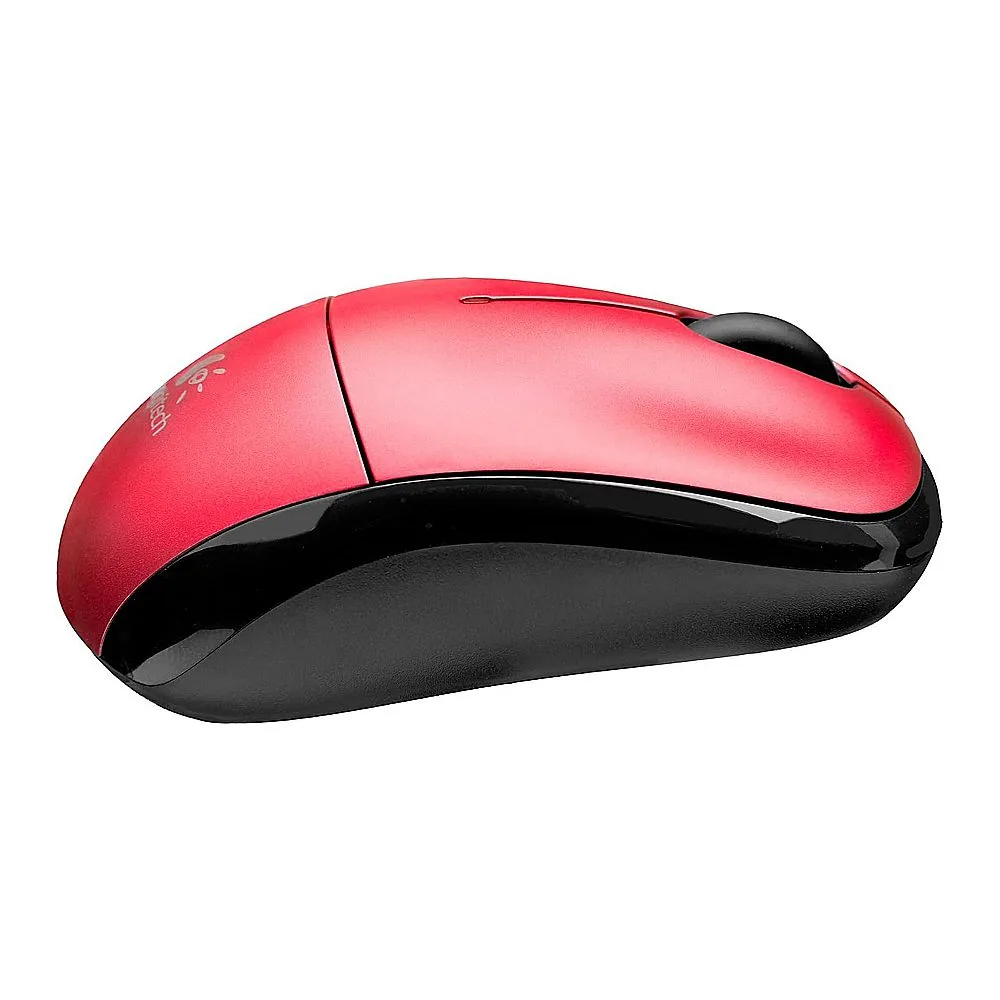 Comfortable casual logitech wireless mouse, red, m187 910-005373