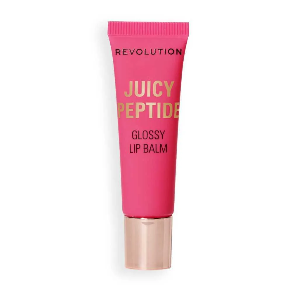 Makeup Revolution Juicy Peptide Lip Balm, Guava Rum Punch Coral, 8ml