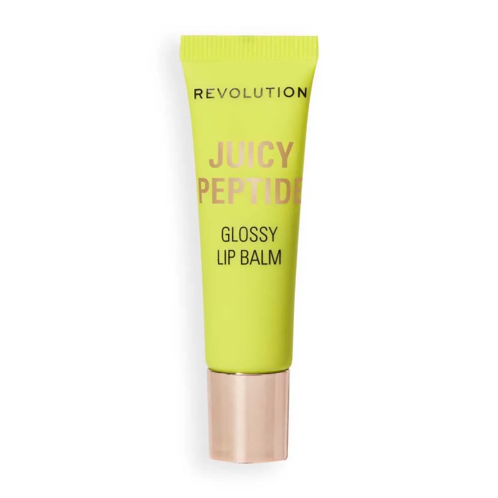 Makeup Revolution Juicy Peptide Lip Balm, Mint Mojito Green, 8ml