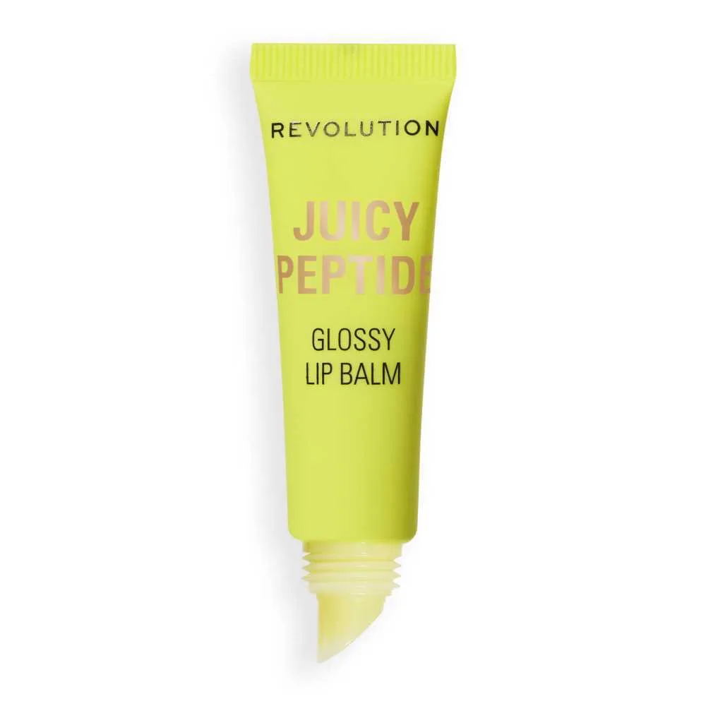 Comfortable casual makeup revolution juicy peptide lip balm, mint mojito green, 8ml