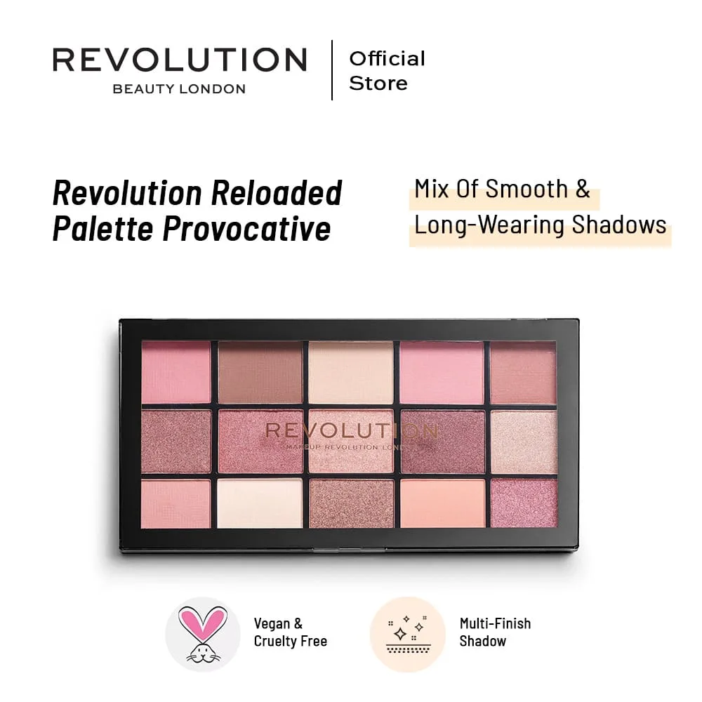 Makeup Revolution Reloaded Eyeshadow Palette, Provocative