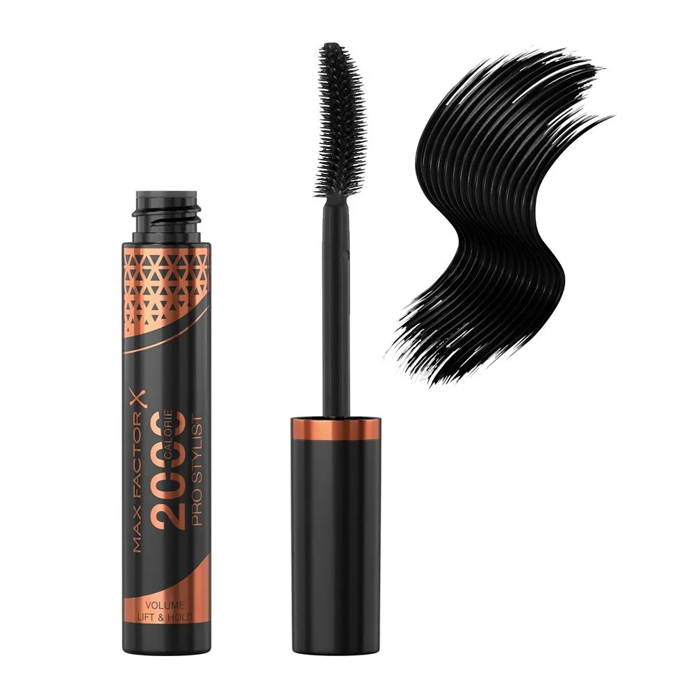 Max Factor 2000 Calorie Pro Stylish Volume Lift & Hold Mascara, Black