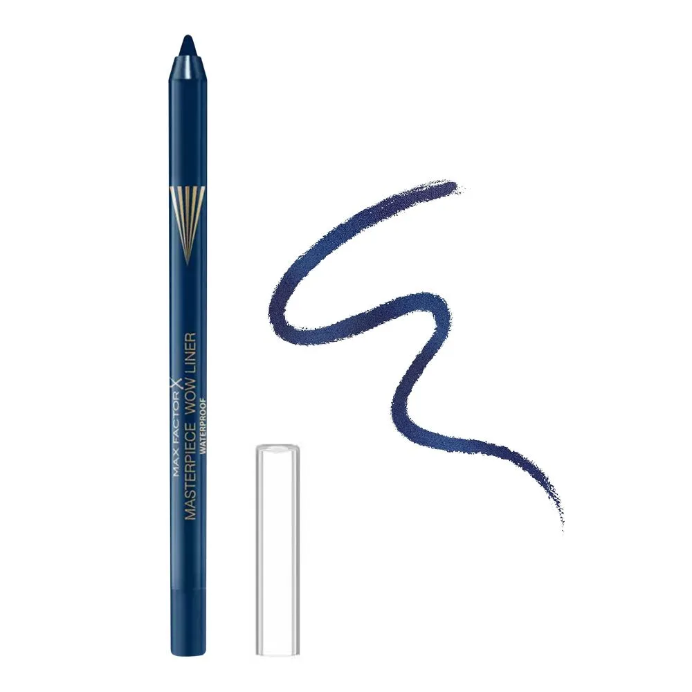 Comfortable casual max factor masterpiece wow eyeliner, waterproof, 500 dark navy, 1.2g