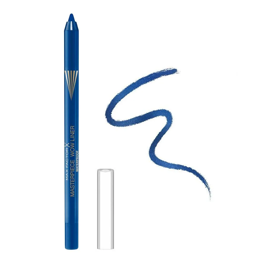 Comfortable casual max factor masterpiece wow eyeliner, waterproof, 510 ocean blue, 1.2g