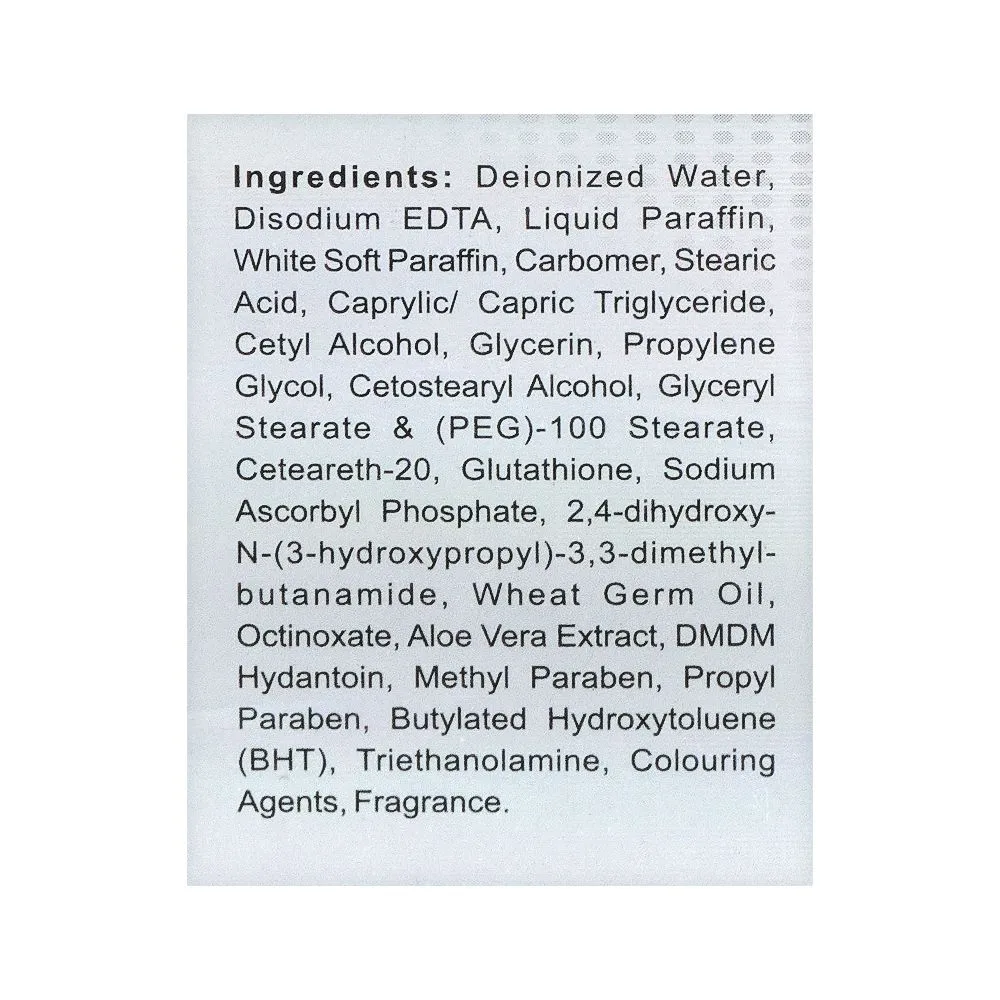Comfortable casual maxitech gluta max whitening cream, 30g
