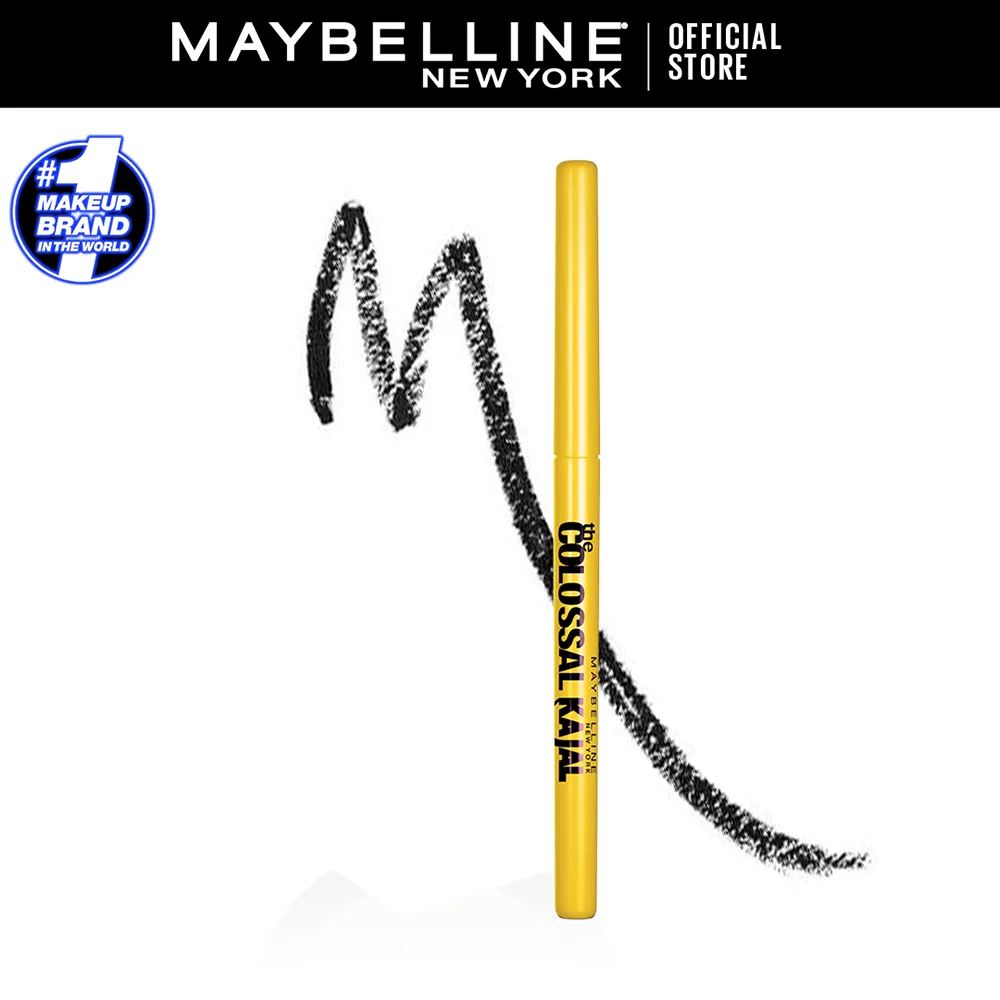Side view of maybelline new york colossal kajal