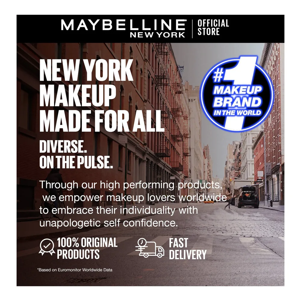 Premium everyday wear maybelline new york tattoo play liquid eyeliner, water & smudge proof, vegan formula, defend-matte white