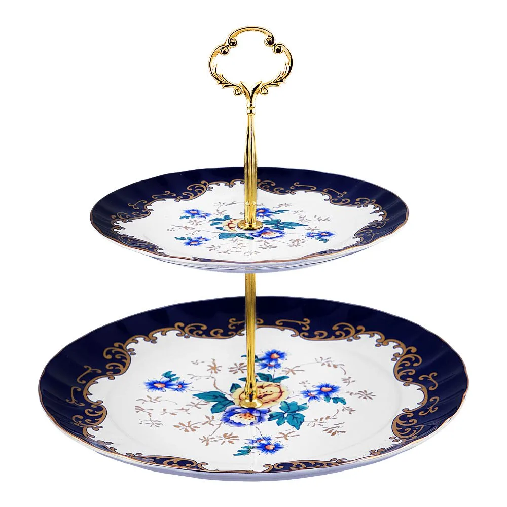Side view of more & more cake platter, 2 step, a-01