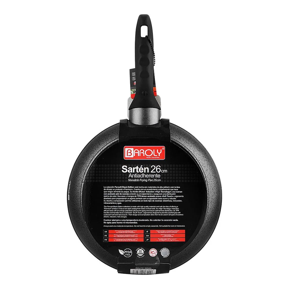 Comfortable casual more & more fry pan, 377, 10.2 inches