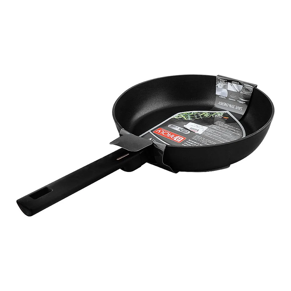 Side view of more & more fry pan, 389, 10.2 inches