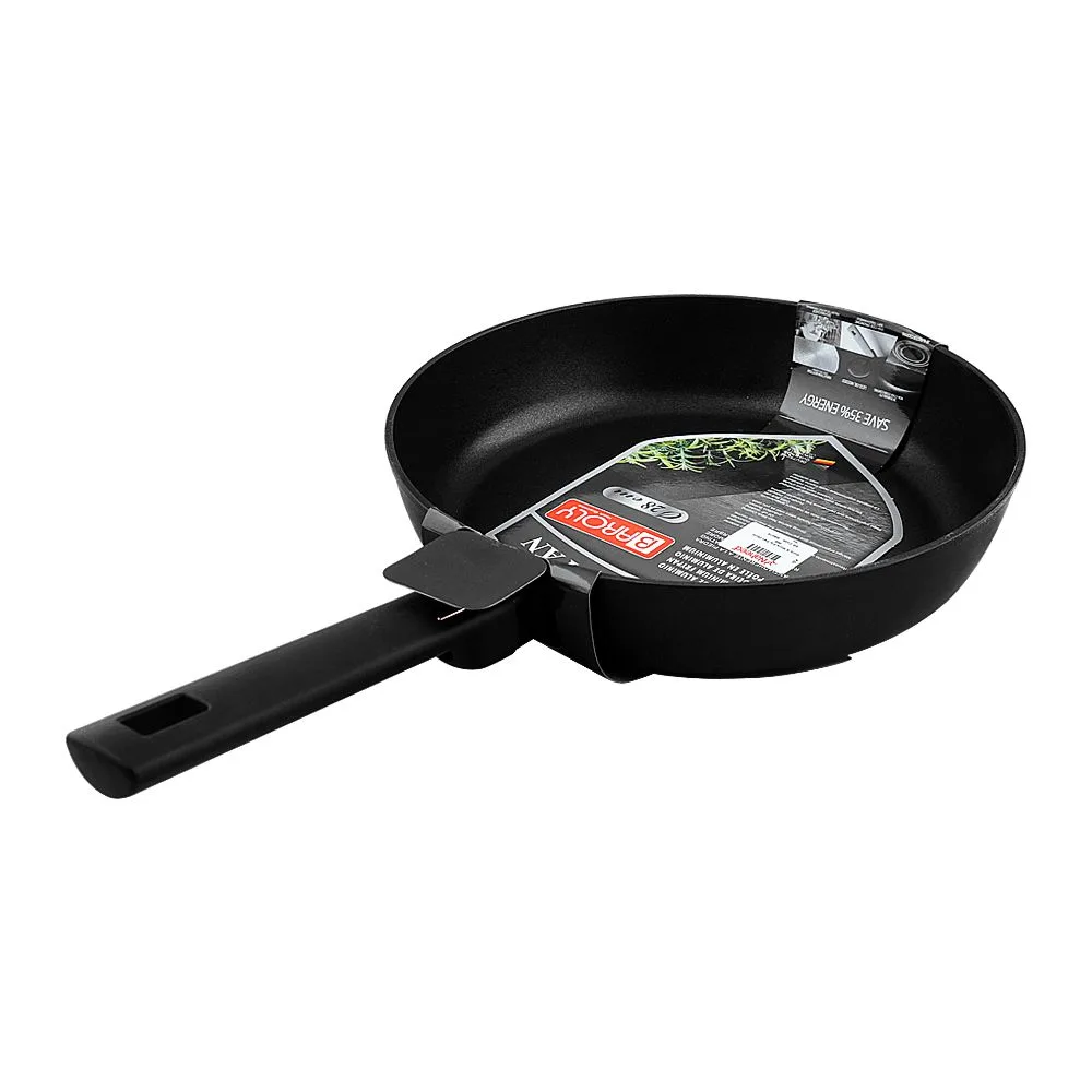 Side view of more & more fry pan, 389, 11 inches