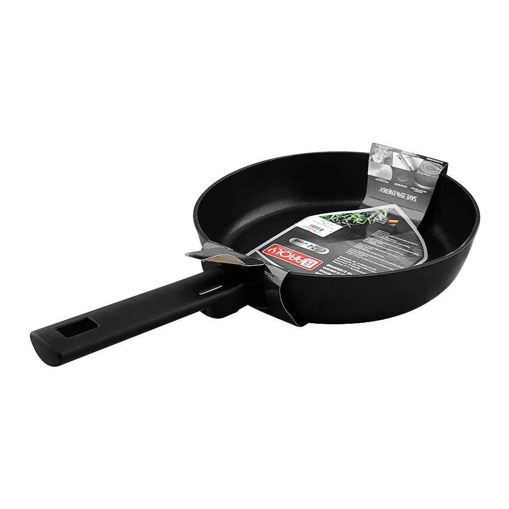 Side view of more & more fry pan, 389, 9.6 inches