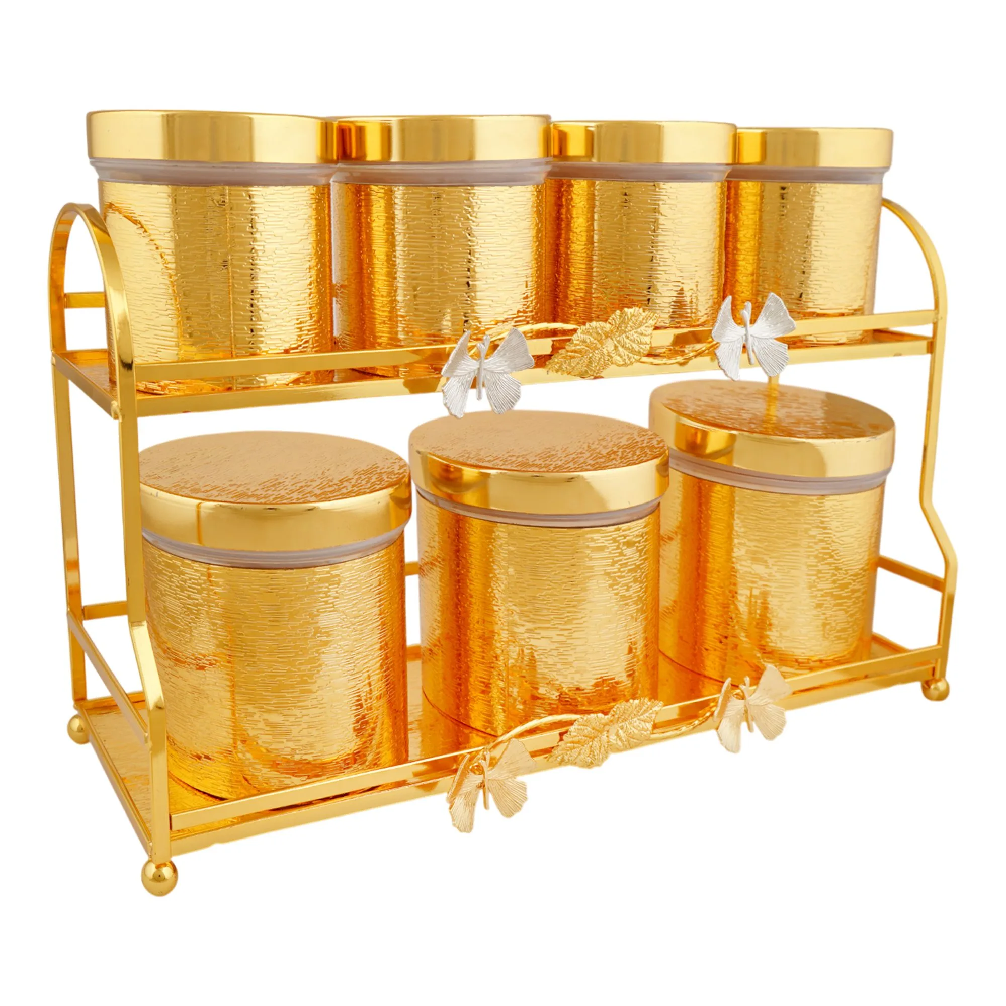 More & More Jar Set, Golden, BA-23, 7-Pack