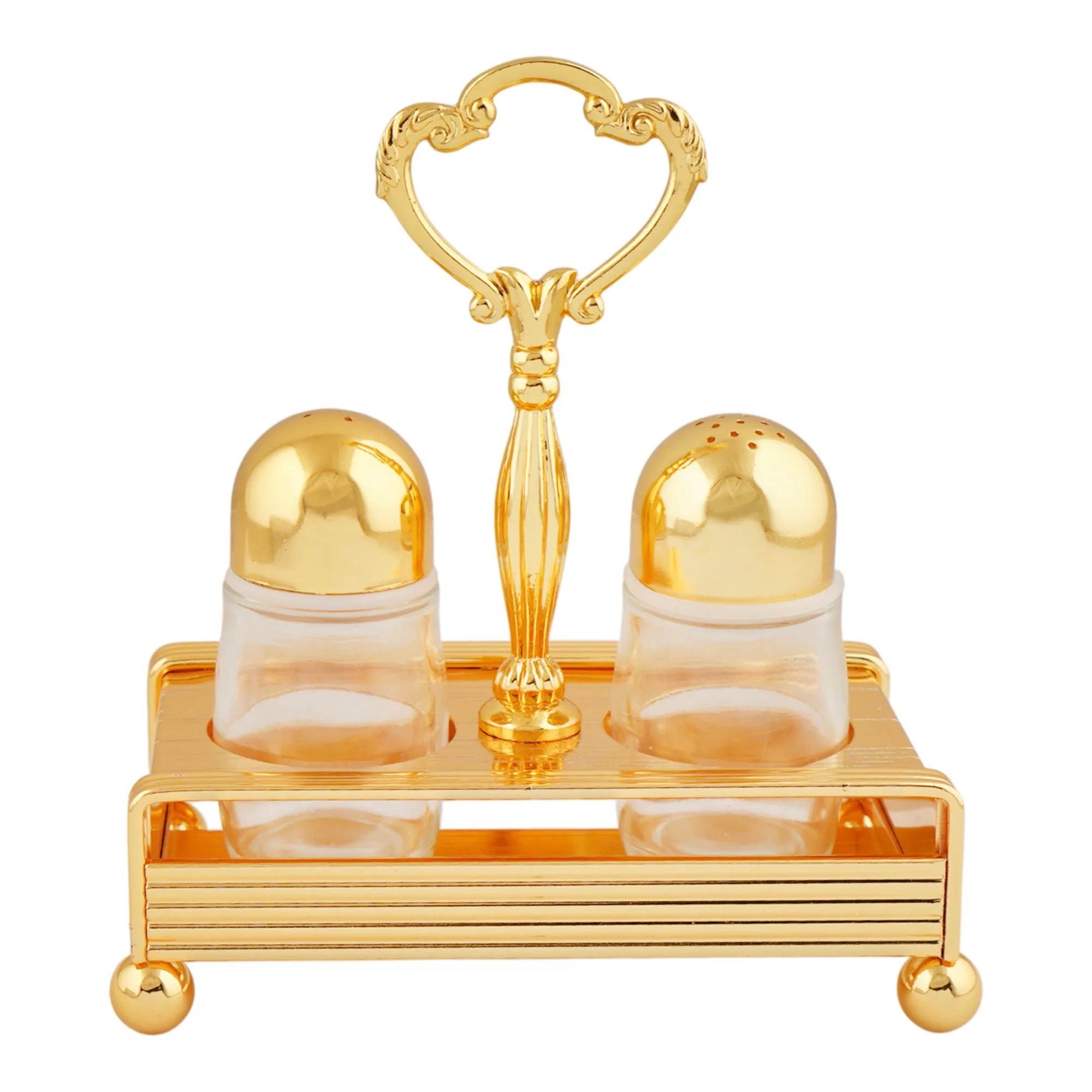 Side view of more & more salt & pepper, golden, p-22