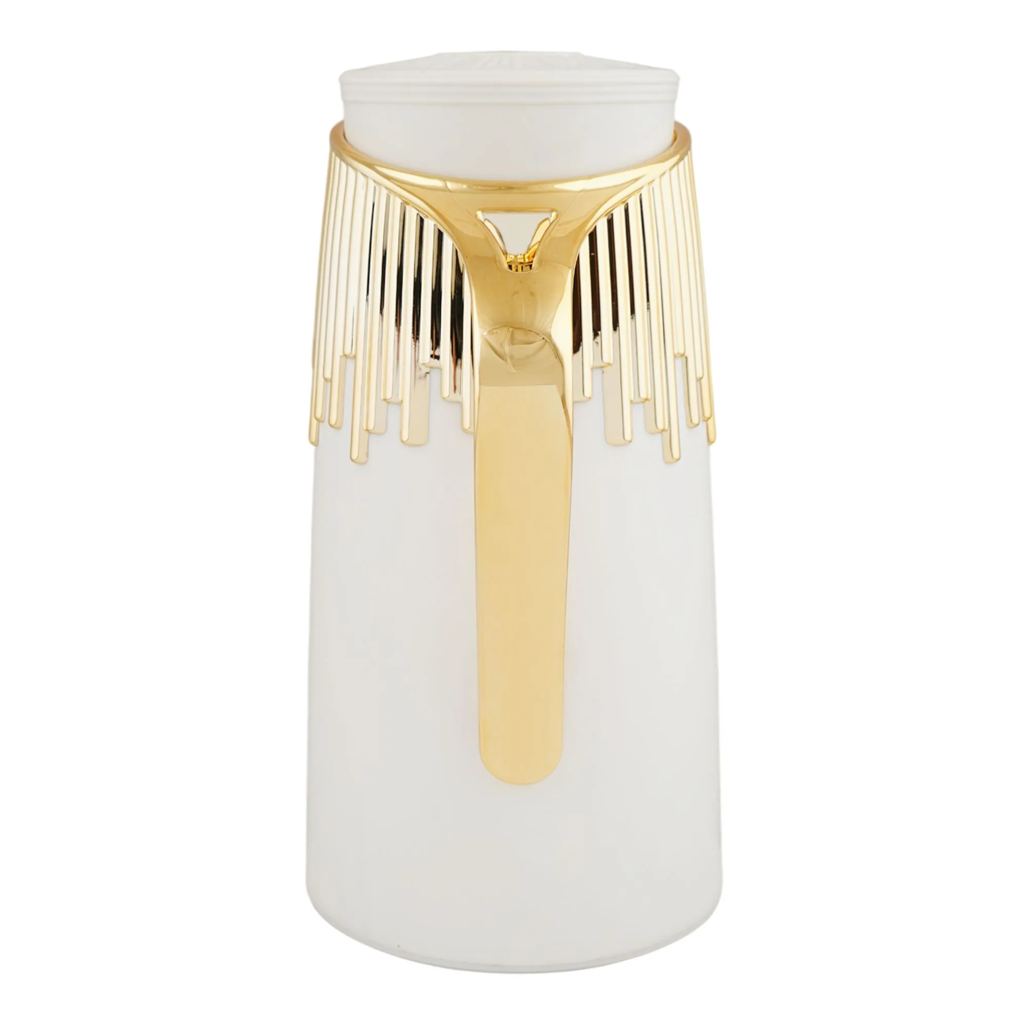 Comfortable casual more & more thermos, white, 1 liter, ym-05