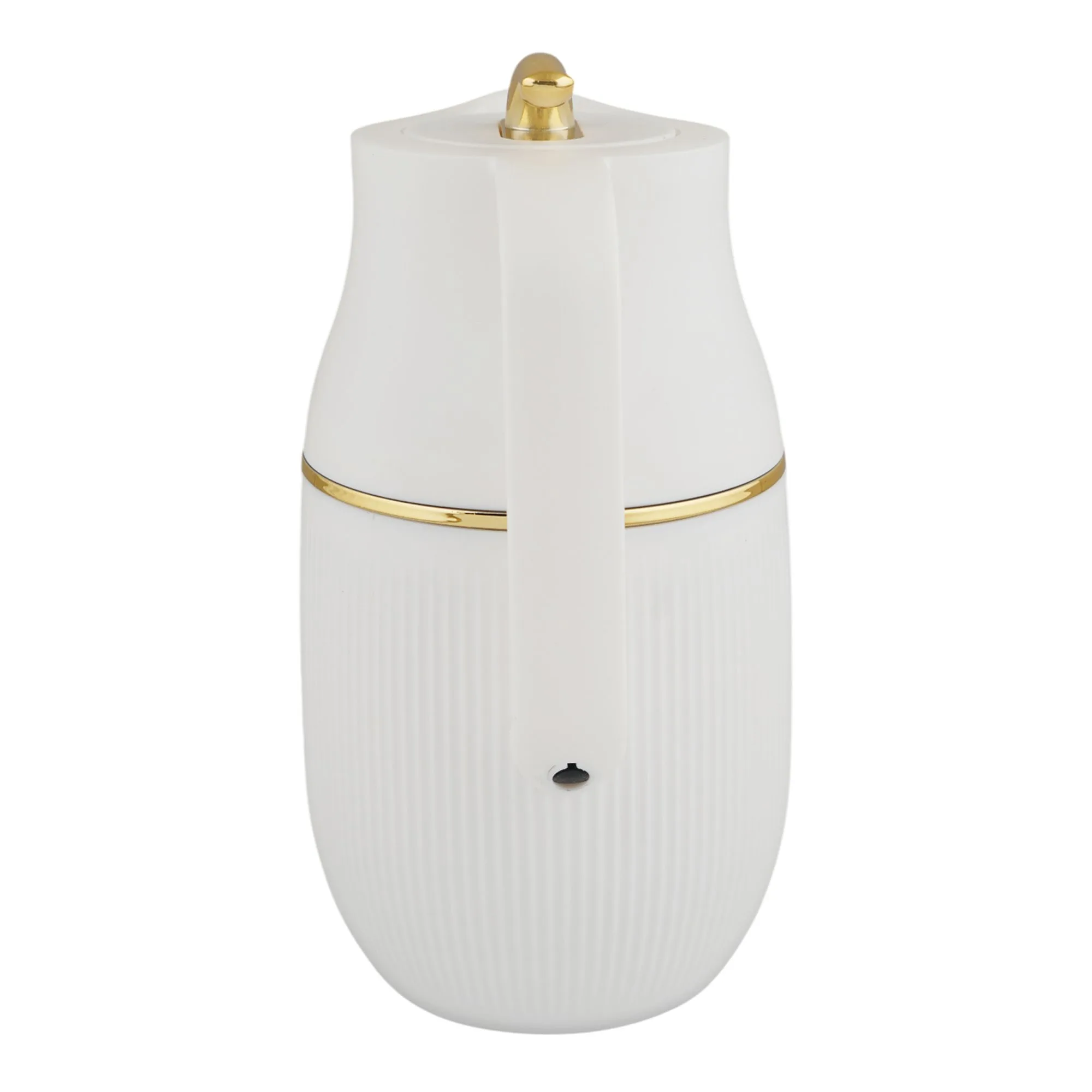 Comfortable casual more & more thermos, white, 1 liter, ym-12