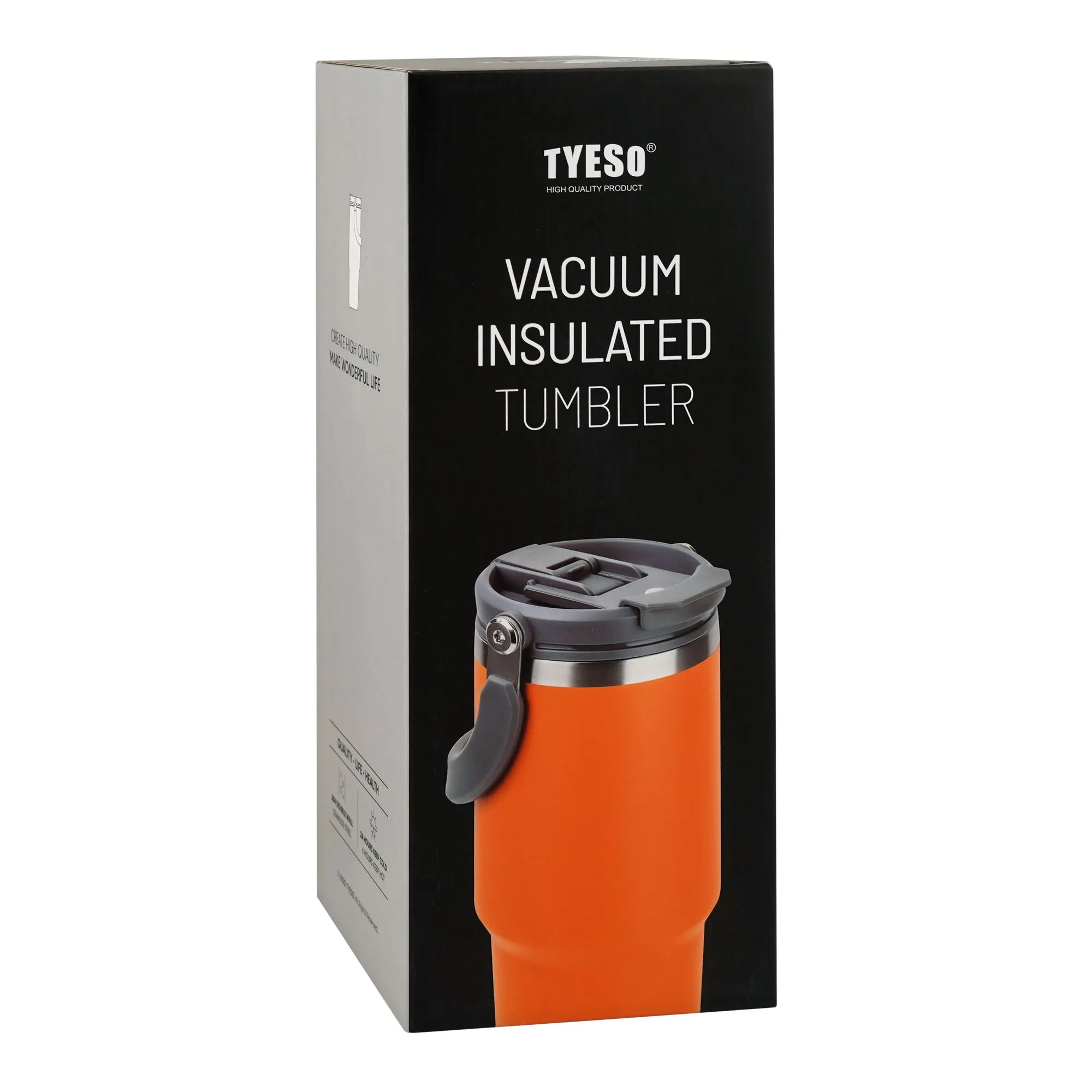 Close-up design of more & more tumbler, green, 1200ml, ts-8830