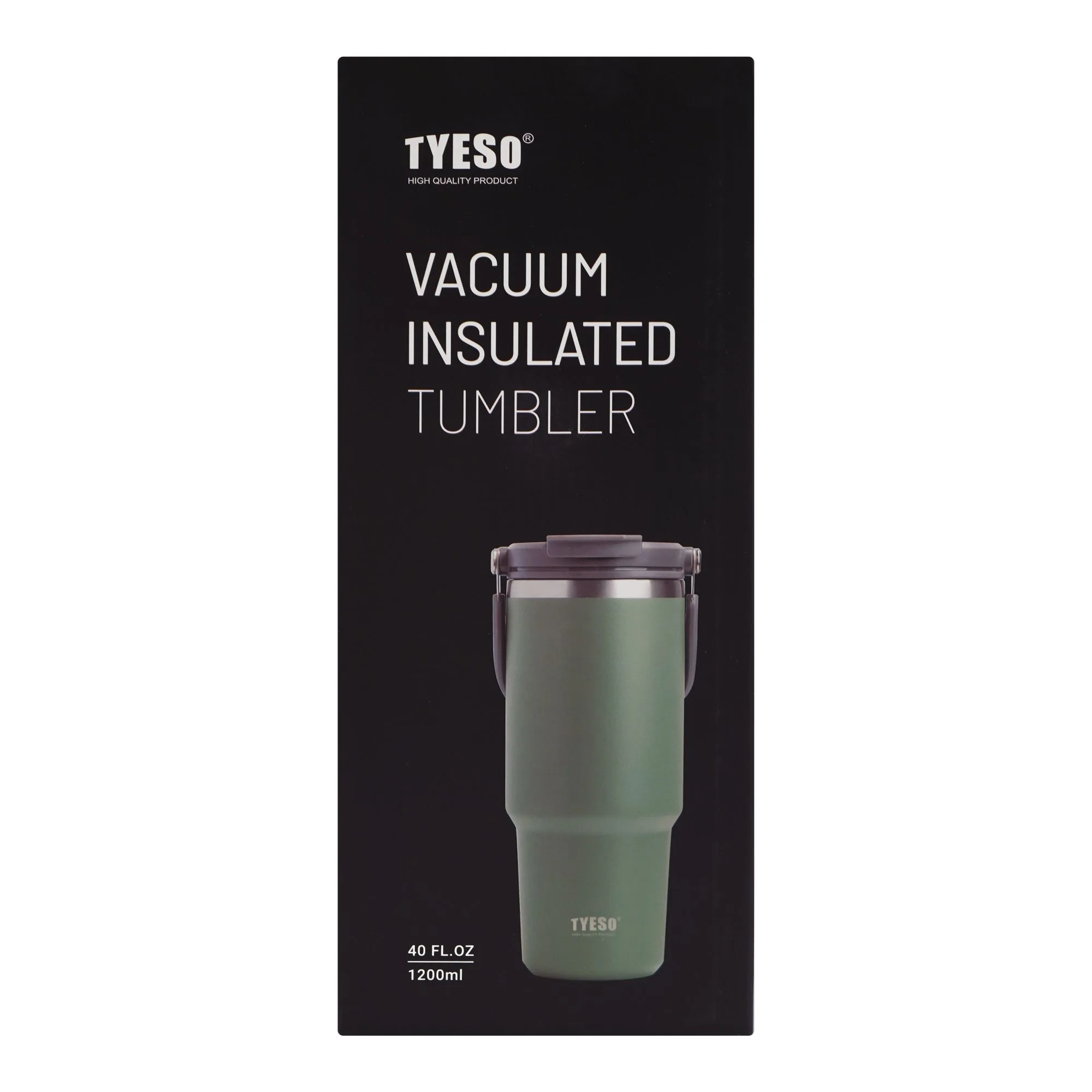Premium everyday wear more & more tumbler, green, 1200ml, ts-8830