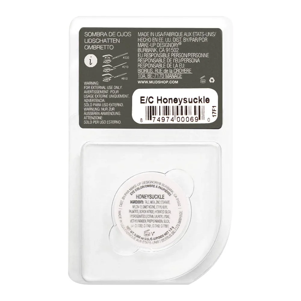 Comfortable casual mud makeup designory eye color refill, honeysuckle