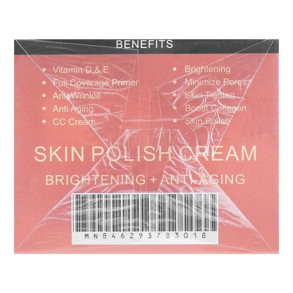 Comfortable casual muicin baby v9 + brightening + anti aging day-night skin polish cream, for all skin types, 50g
