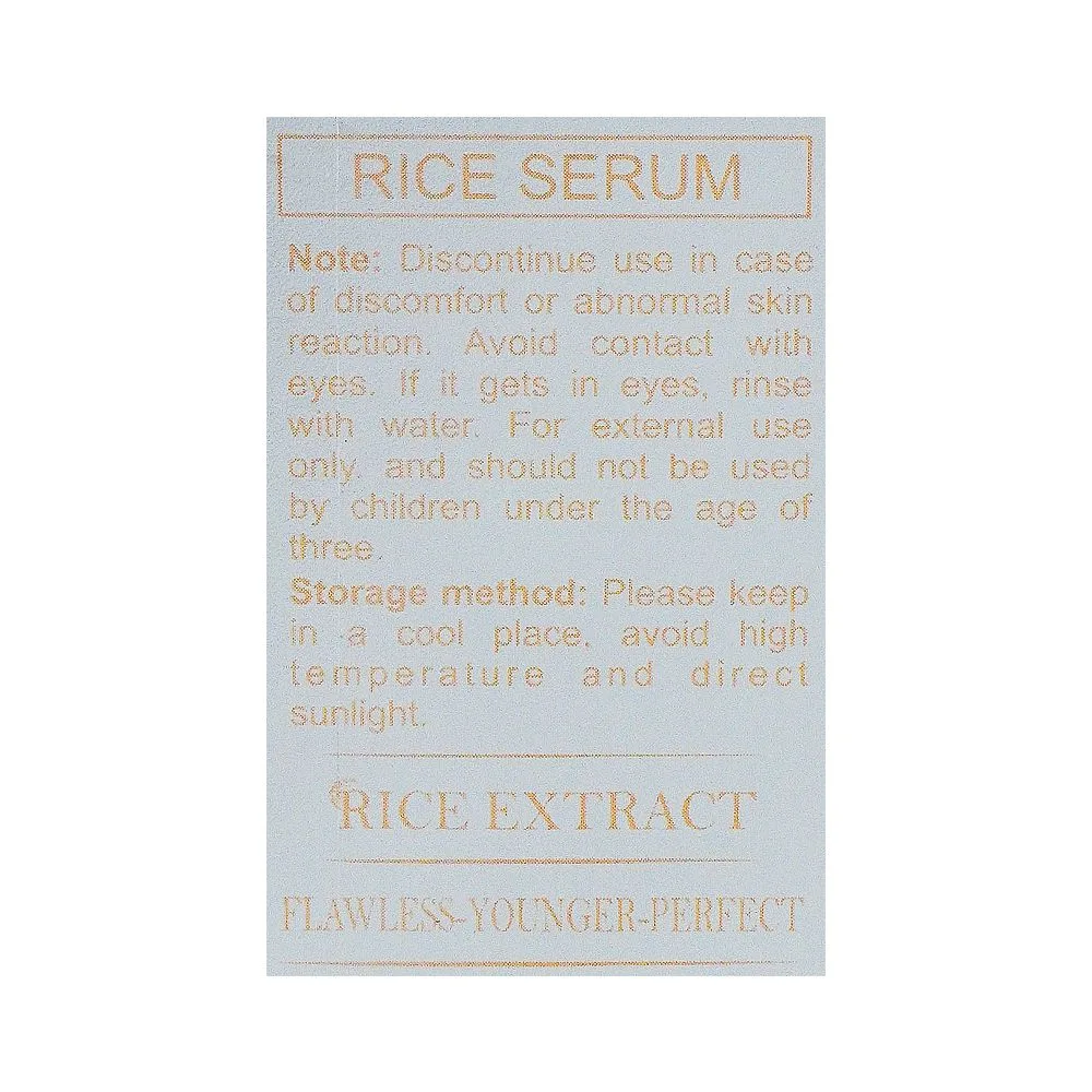 Comfortable casual muicin rice fairer & flawless skin serum, for fairer & flawless skin, 30ml