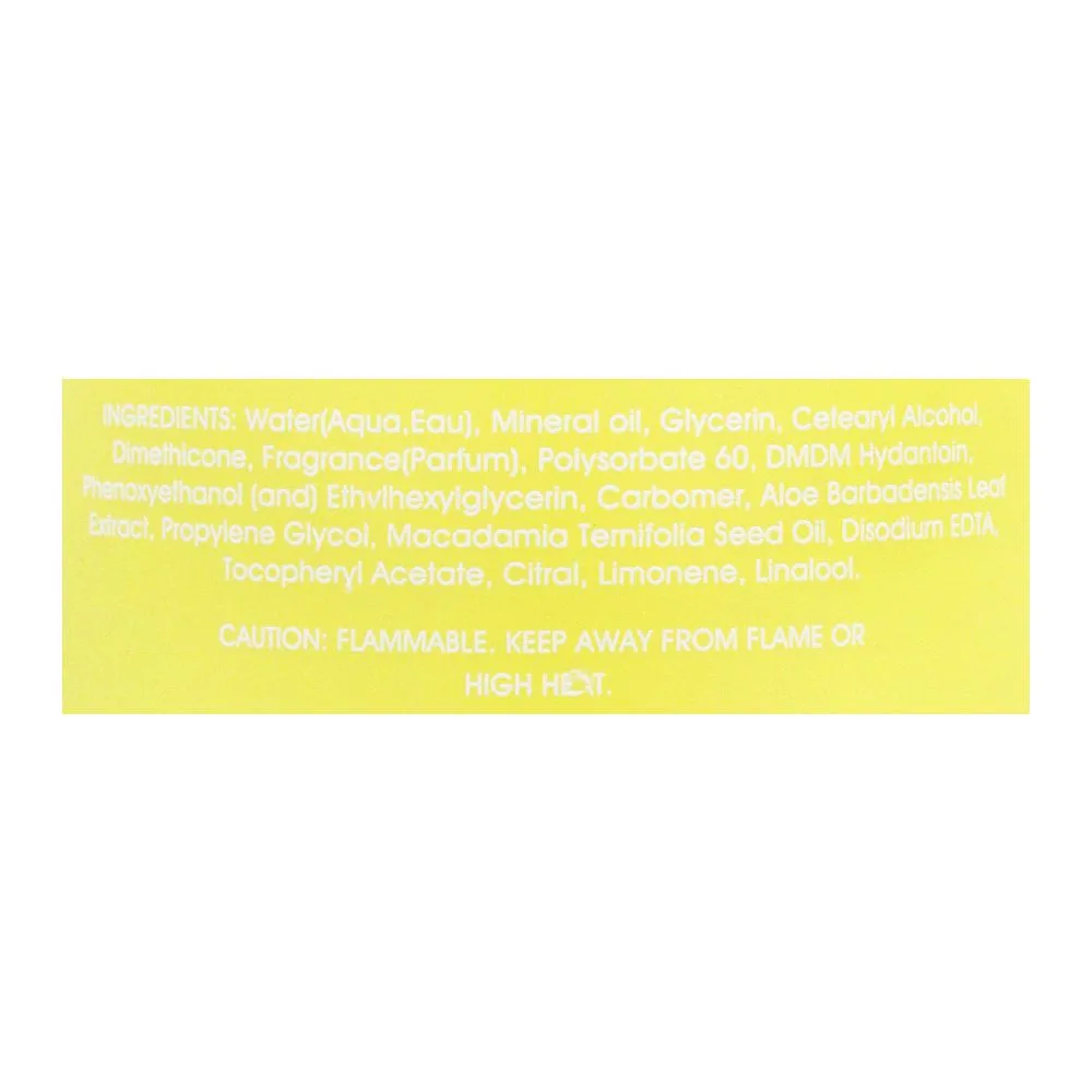Comfortable casual my dear body malibu lemon blossom body lotion, 500ml