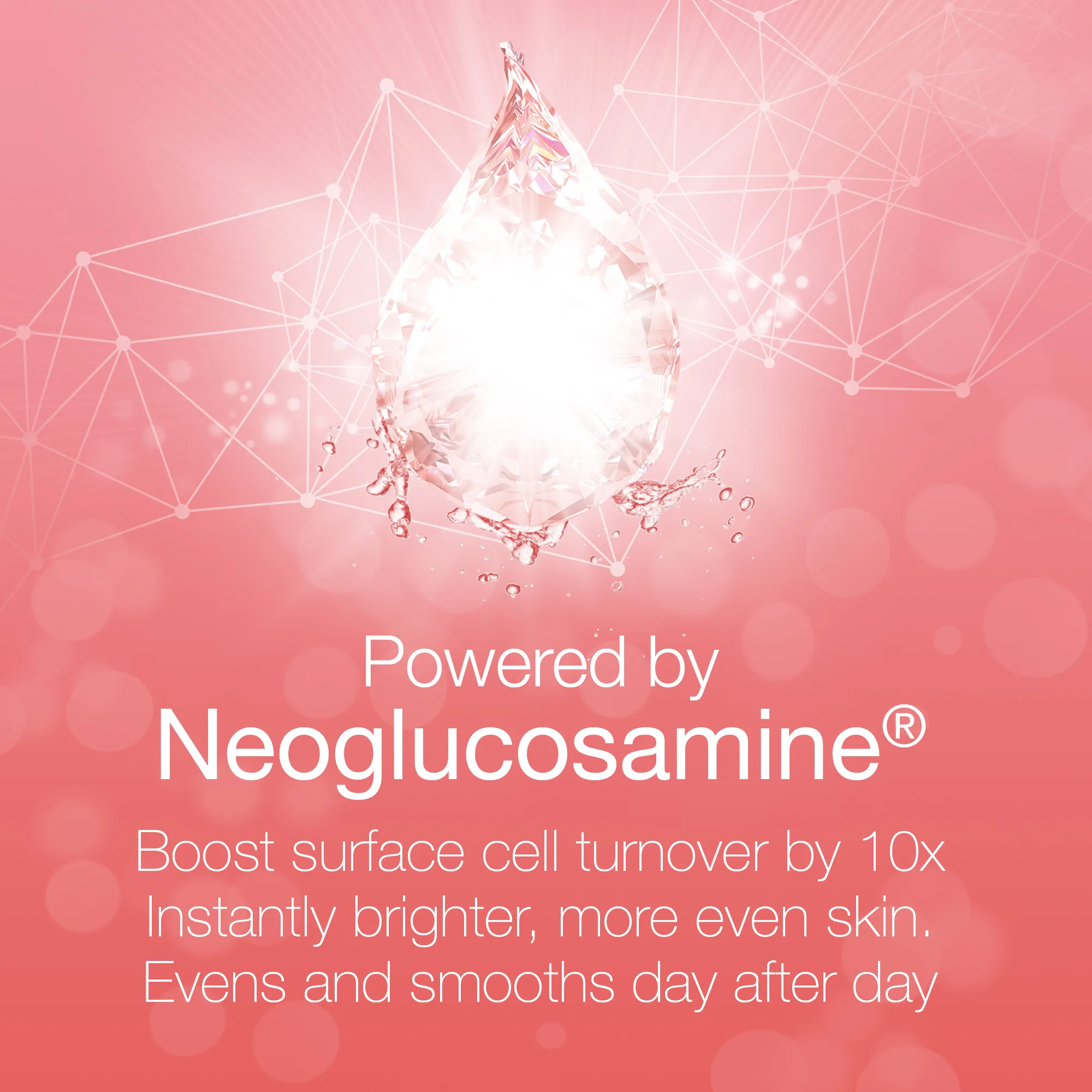 Side view of neutrogena bright boost gel fluid spf30 with neoglucosamine +vitamin c & e, reduce hyperpigmentation & dark spots, 50ml