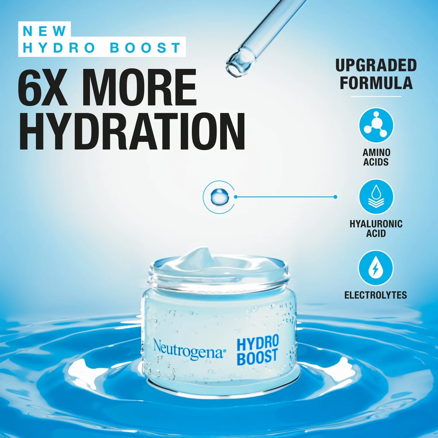Comfortable casual neutrogena hydro boost gel-cream, dry skin, fragrance free, 50ml