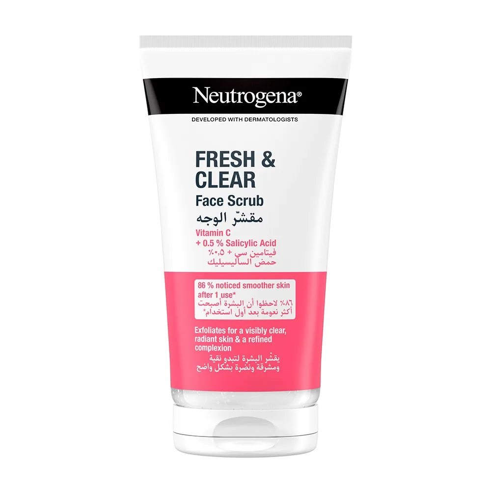 Neutrogena Refreshingly Clear Daily Exfoliator, Oil-Free, 150ml