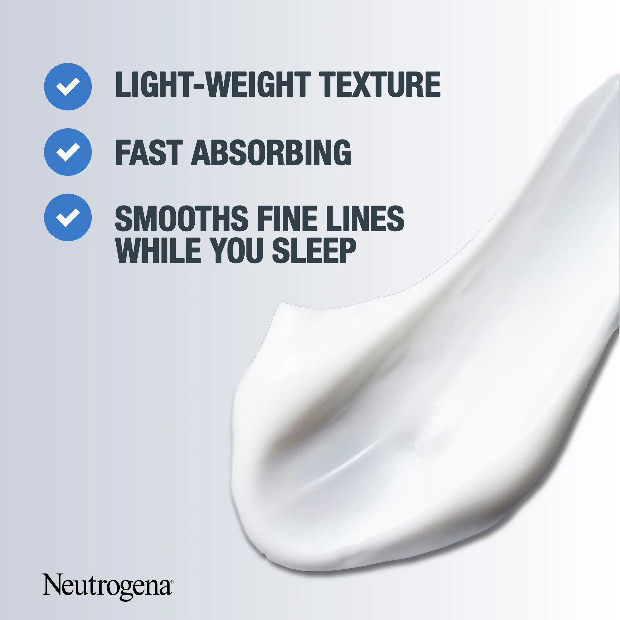Close-up design of neutrogena retinol boost anti age night cream, 50ml