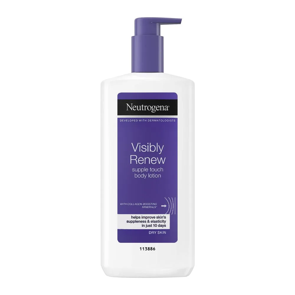 Neutrogena Visibly Renew Supple Touch Body Lotion, Dry Skin, 400ml