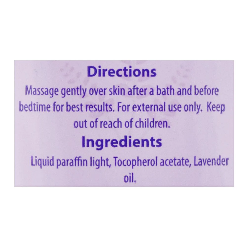 Comfortable casual nexton sleep time baby oil, lavender, 125ml