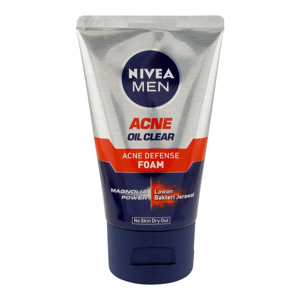 Nivea Men Acne Control Brightening Facial Foam 100ml