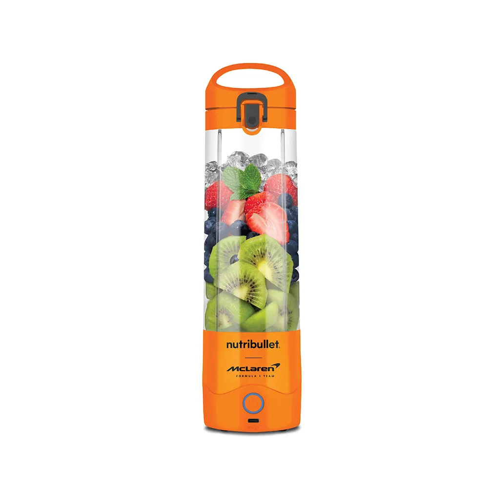 Nutribullet Rechargeable Portable Blender Mclaren, 100W, 590ml, Papaya, NB-MC475PA