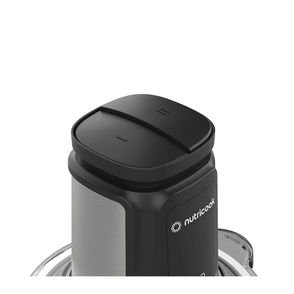 Comfortable casual nutricook choppi xxl with digital timer, 500w, 2 x 2 liters bowl, nc-ch2000