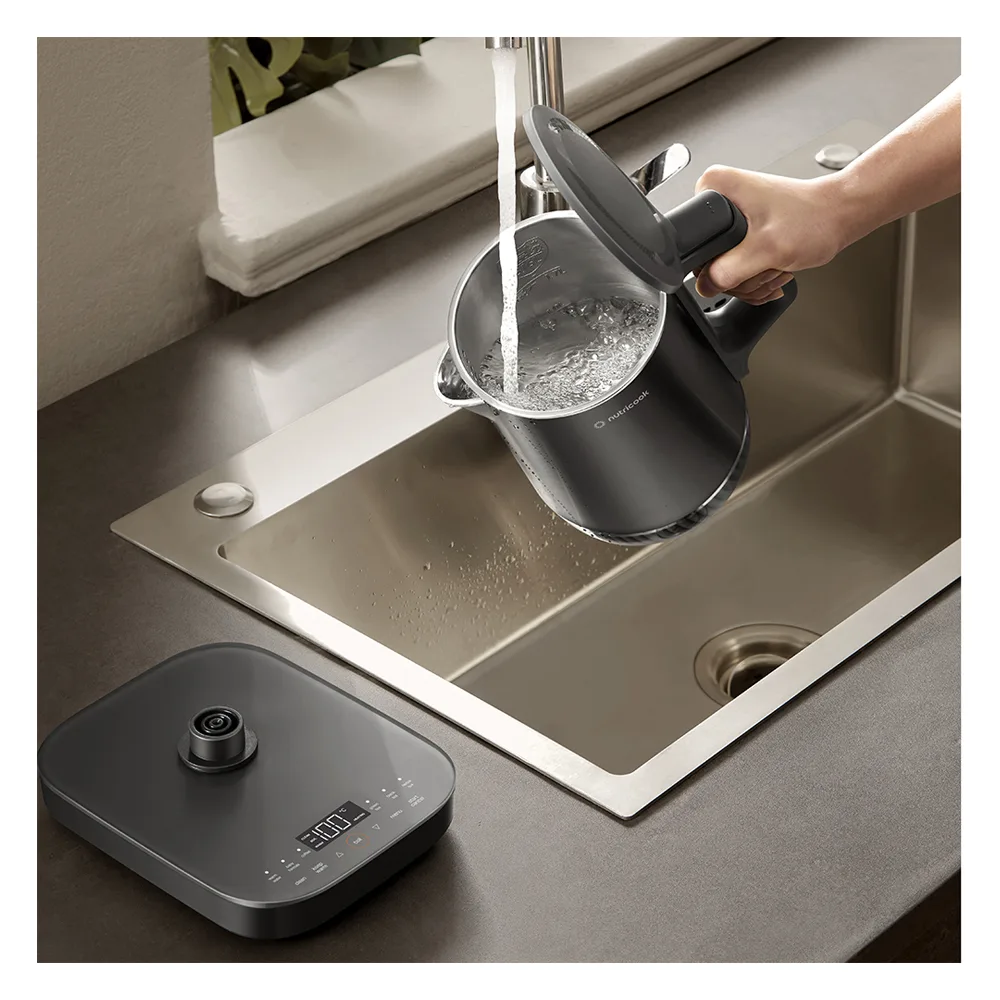 Premium everyday wear nutricook everything kettle with digital display, 1.7 liters, 1800w, 220–240v, nc-usk600