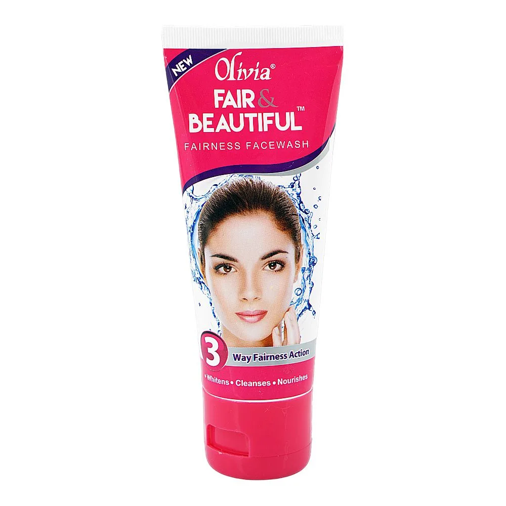 Olivia Fair & Beautiful Fairness Face Wash, Glycerin, For Face Brightening, 60ml