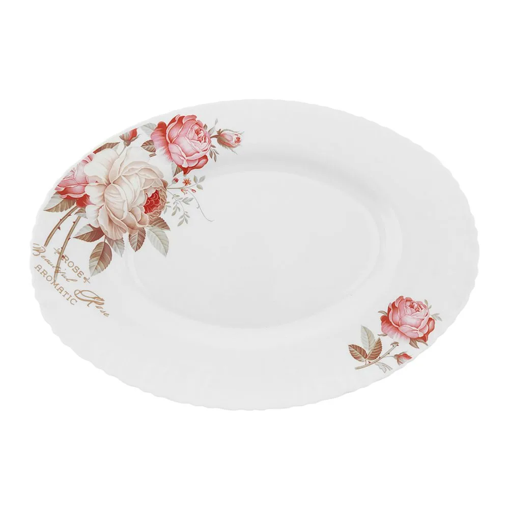 Side view of onemore oval dish, 14, lhyp140