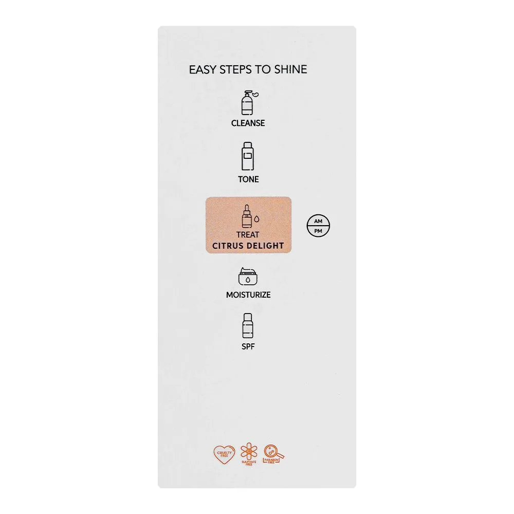 Oneskin Citrus Delight Serum with Vitamin C 5%, Alpha Arbutin 1% & Bearberry, 30ml detail image 9
