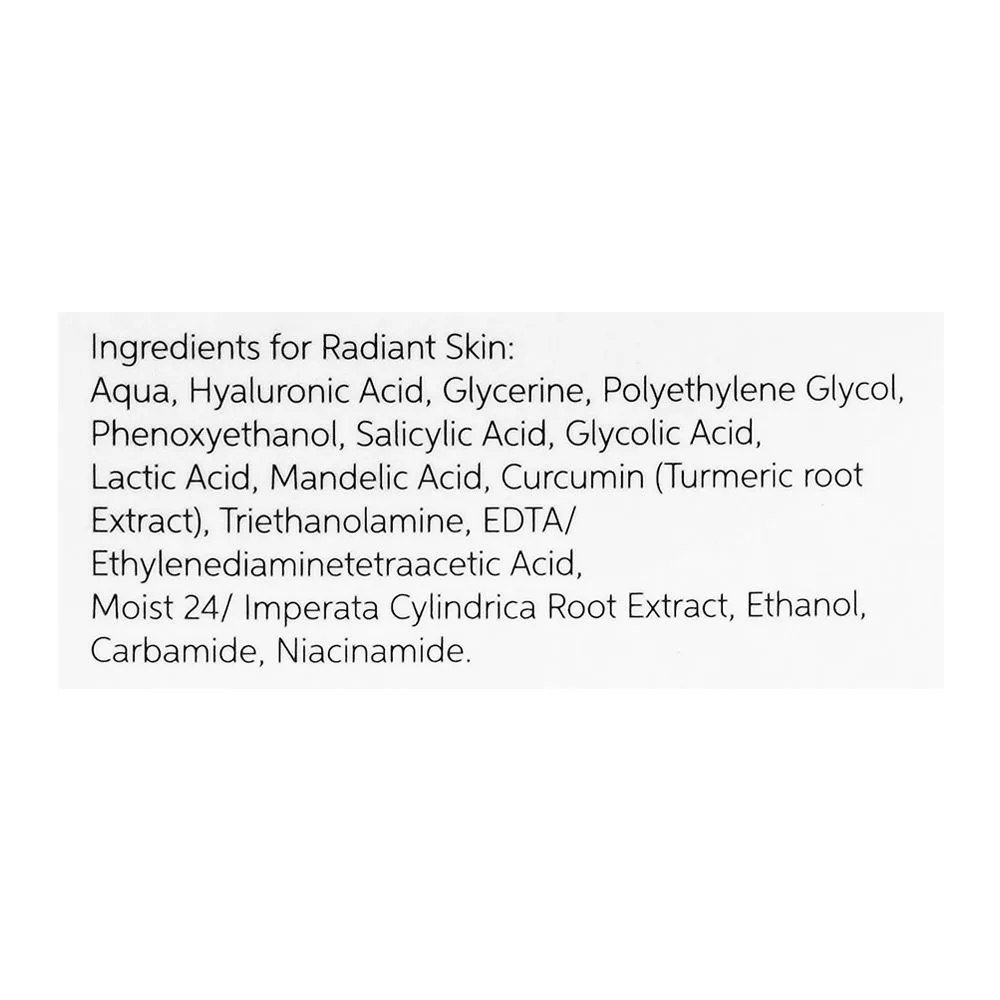 Oneskin Peel Perfect Serum, AHA 15% + BHA 2% + Turmeric Extract, Paraben, Alcohol & Sulfate Free, For Acne-Prone Skin, 30ml detail image 10