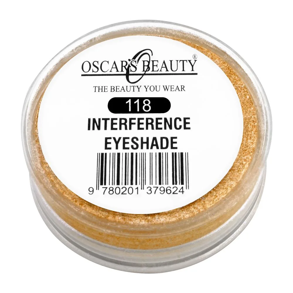 Side view of oscar's beauty interference eyeshade, 118