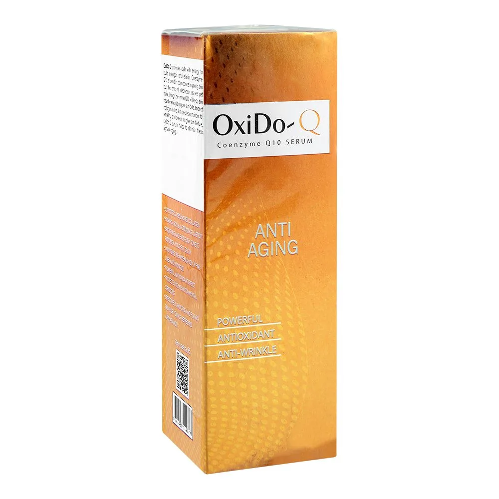 Oxido-Q Anti-Aging/Anti-Wrinkle Coenzyme Q10 Serum, Matrixyl 3000, Hyaluronic Acid, For All Skin Types, 30ml