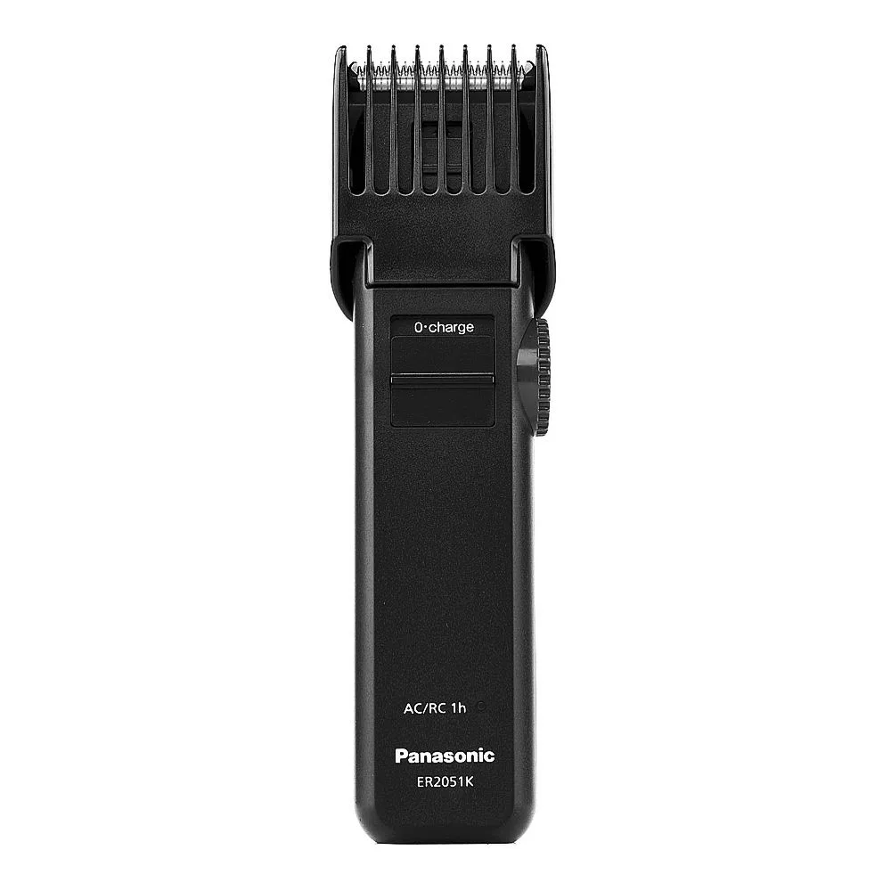 Panasonic AC/Rechargeable Beard/Hair Trimmer, 40 Minutes Run Time, 100-240V, ER-2051K